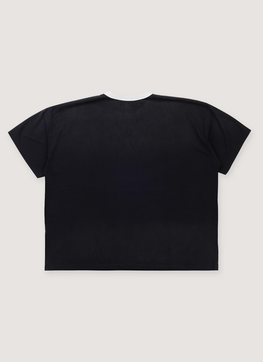 Vertabrae Vross Pain Tee Black White