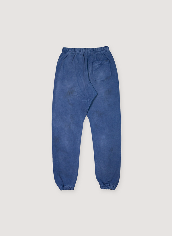 Saint Michael Angel Sweatpants Navy Gold alternate view - Shop at Pieces Los Angeles