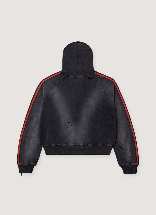 Anthem Sweatshirt Black Red