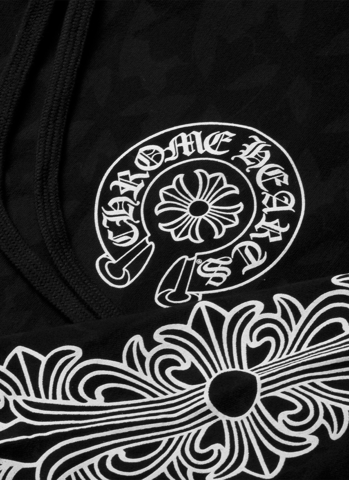 Chrome Hearts Cemetery Cross Sweatshirt Black Chrome Hearts Cemetery Cross Sweatshirt Black - Image 3 | Authenticated at Pieces Los Angeles