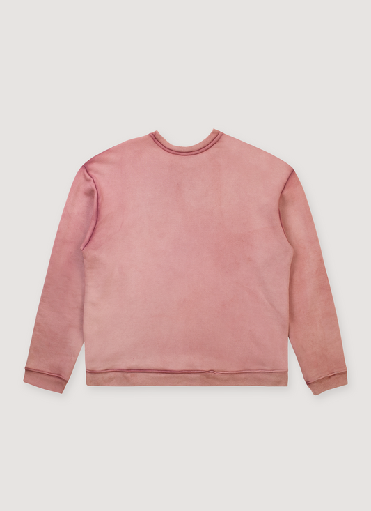 Pieces Sun Devil Crewneck Sweater Maroon