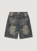 Vale Forever Armour Jorts Indigo Vale Forever Armour Jorts Indigo - Image 1 | Authenticated at Pieces Los Angeles