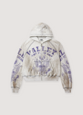 Vale Forever Army Zip Up Sweatshirt Dirty Grey Vale Forever Army Zip Up Sweatshirt Dirty Grey - Image 1 | Authenticated at Pieces Los Angeles