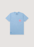 Chrome Hearts Miami Art Basel Horseshoe Tee Baby Blue Chrome Hearts Miami Art Basel Horseshoe Tee Baby Blue - Image 1 | Authenticated at Pieces Los Angeles
