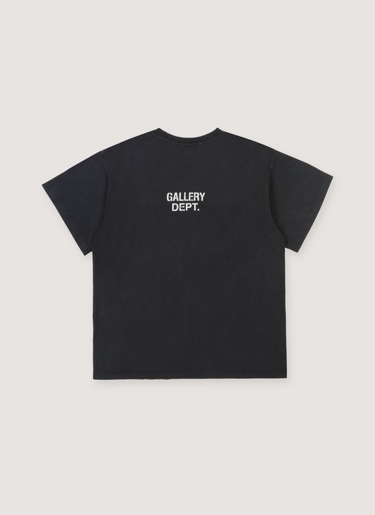 Gallery Dept. Distressed ATK Tee Washed Black