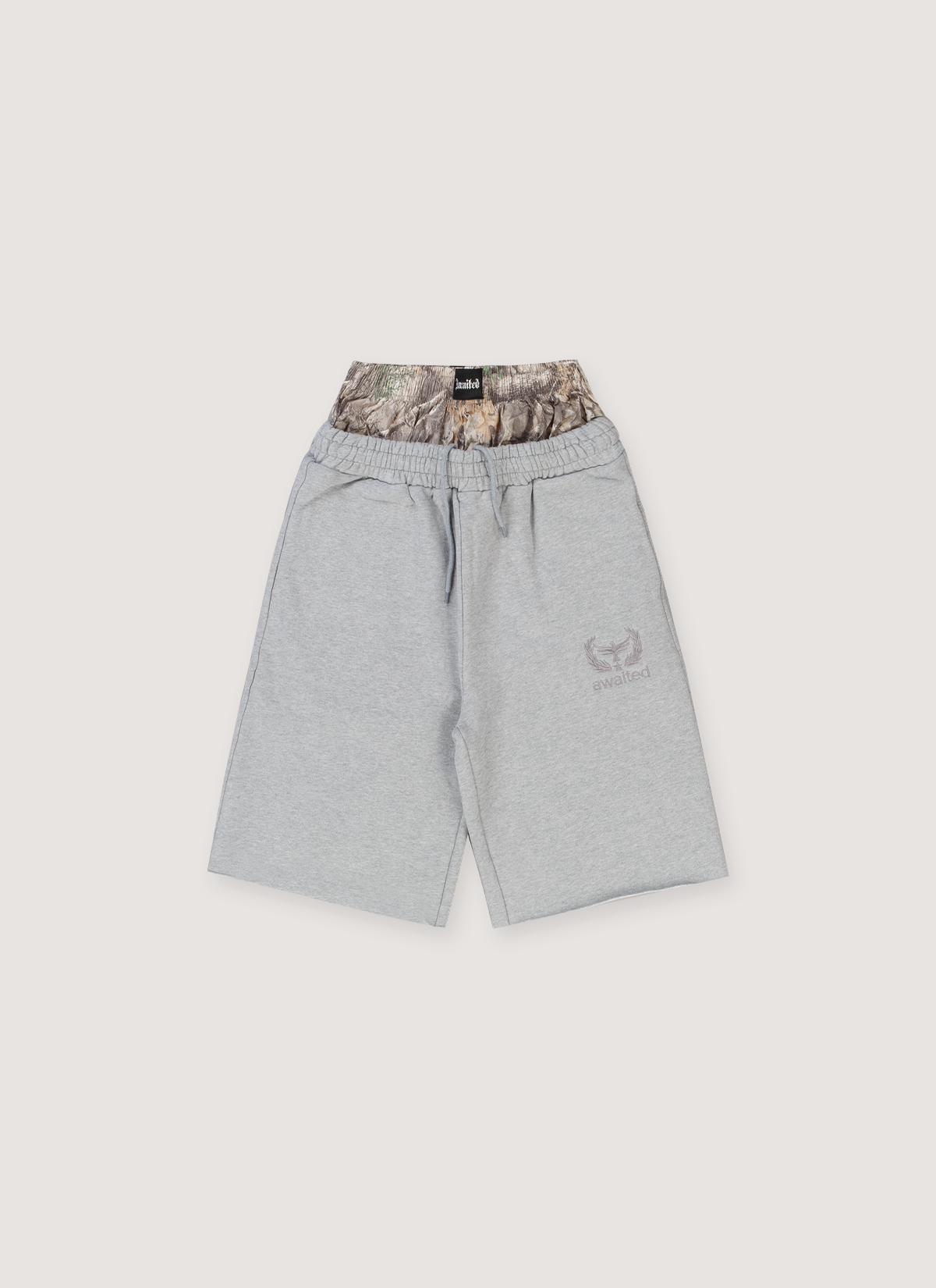 Awaited Militia Boxer Shorts Grey Camo Awaited Militia Boxer Shorts Grey Camo - Image 1 | Authenticated at Pieces Los Angeles