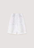 Awaited Militia Club Mesh 3/4 Shorts White Awaited Militia Club Mesh 3/4 Shorts White - Image 2 | Authenticated at Pieces Los Angeles