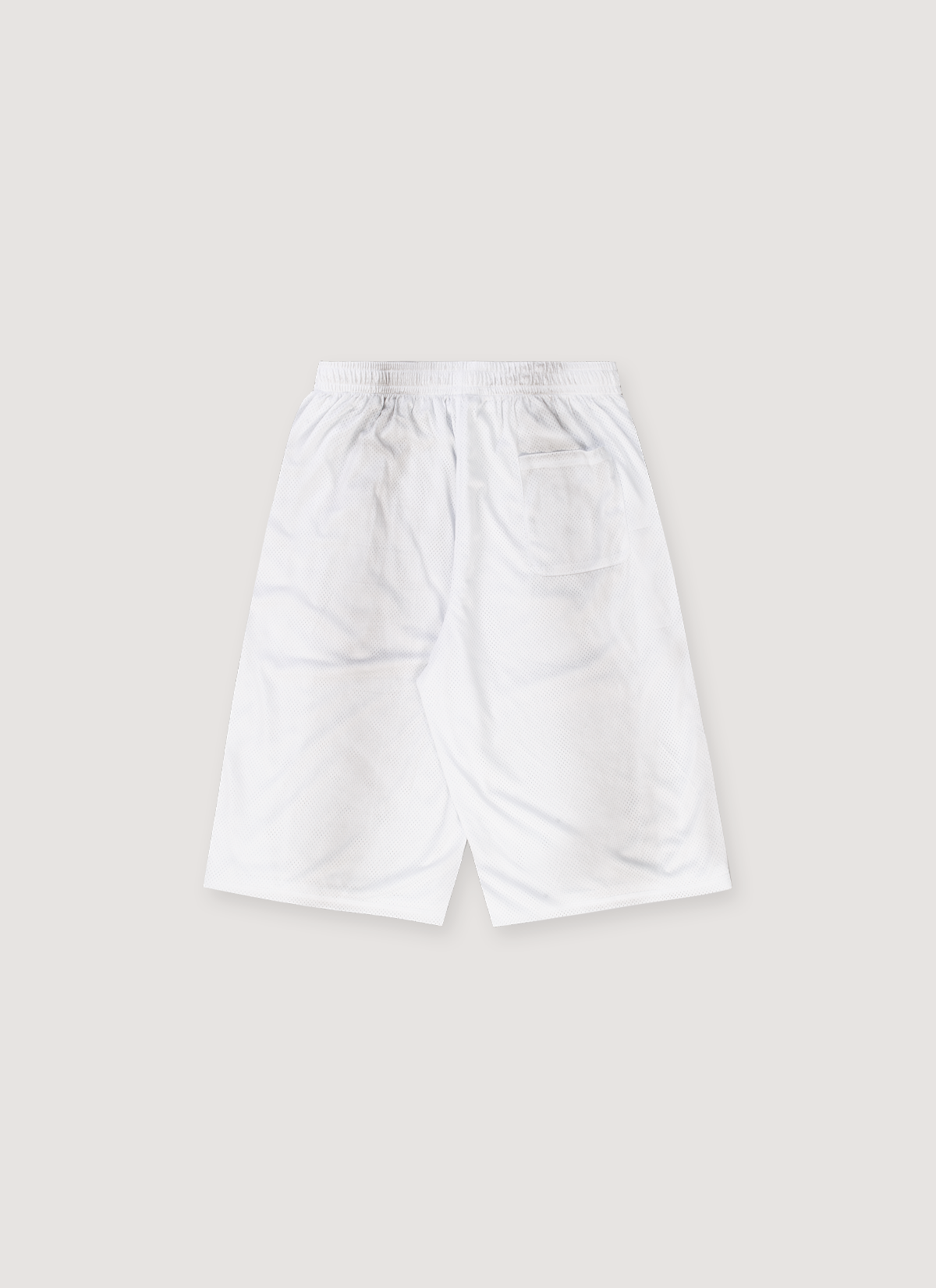 Awaited Militia Club Mesh 3/4 Shorts White Awaited Militia Club Mesh 3/4 Shorts White - Image 2 | Authenticated at Pieces Los Angeles