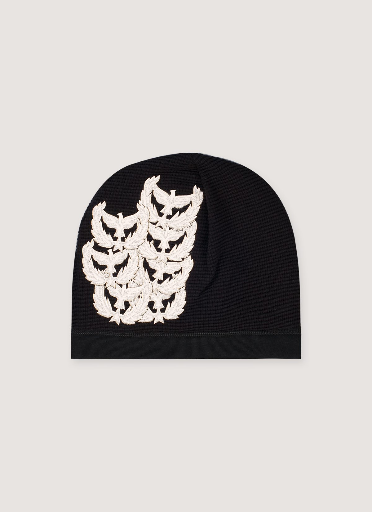 Awaited Militia Eagle Patch Beanie Black