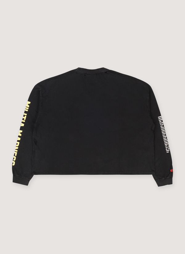 Awaited Militia Madness L/S Black alternate view - Shop at Pieces Los Angeles
