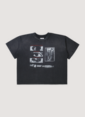 Awaited Militia Get a Grip Tee Vintage Black Awaited Militia Get a Grip Tee Vintage Black - Image 1 | Authenticated at Pieces Los Angeles