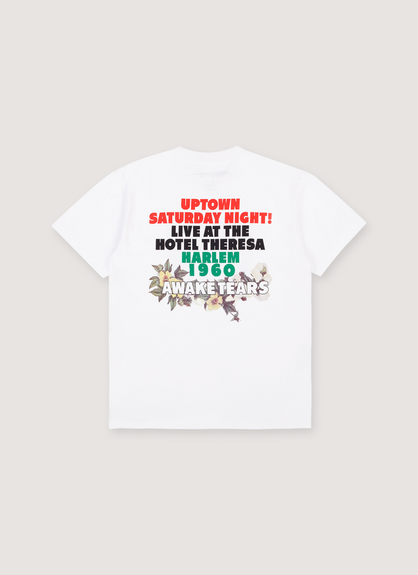 Denim Tears Awake NYC Camararadas Por Vida Tee White alternate view - Shop at Pieces Los Angeles