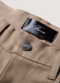Pieces Back Pleated Trousers Dust Pieces Back Pleated Trousers Dust - Image 3 | Authenticated at Pieces Los Angeles
