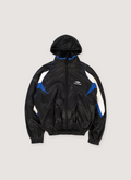 Balenciaga 3B Sports Icon Leather Track Jacket Black (Pre-Owned) Balenciaga 3B Sports Icon Leather Track Jacket Black (Pre-Owned) - Image 1 | Authenticated at Pieces Los Angeles