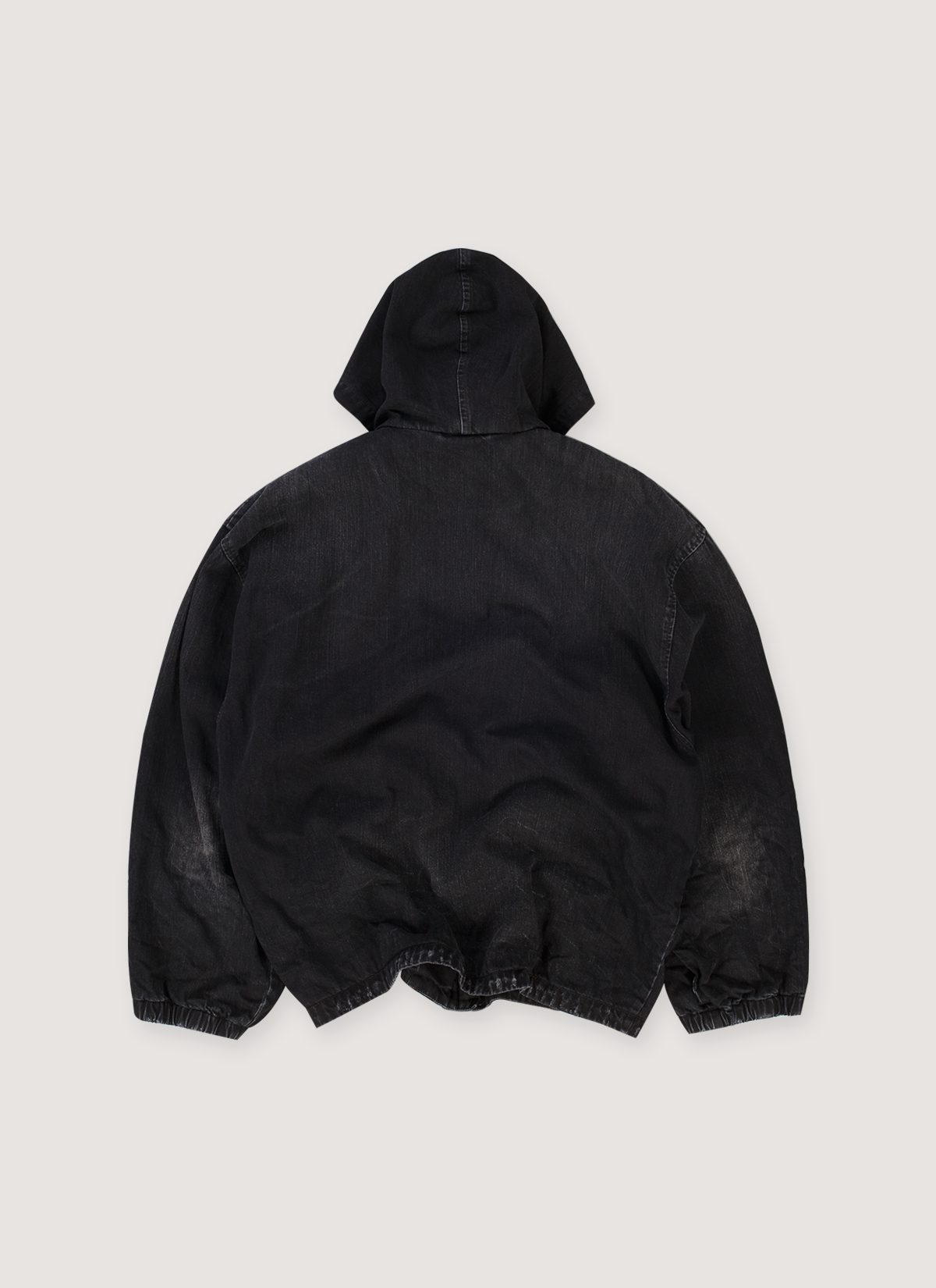 Balenciaga Distressed Workwear Jacket Faded Black (Pre-Owned) Balenciaga Distressed Workwear Jacket Faded Black (Pre-Owned) - Image 2 | Authenticated at Pieces Los Angeles