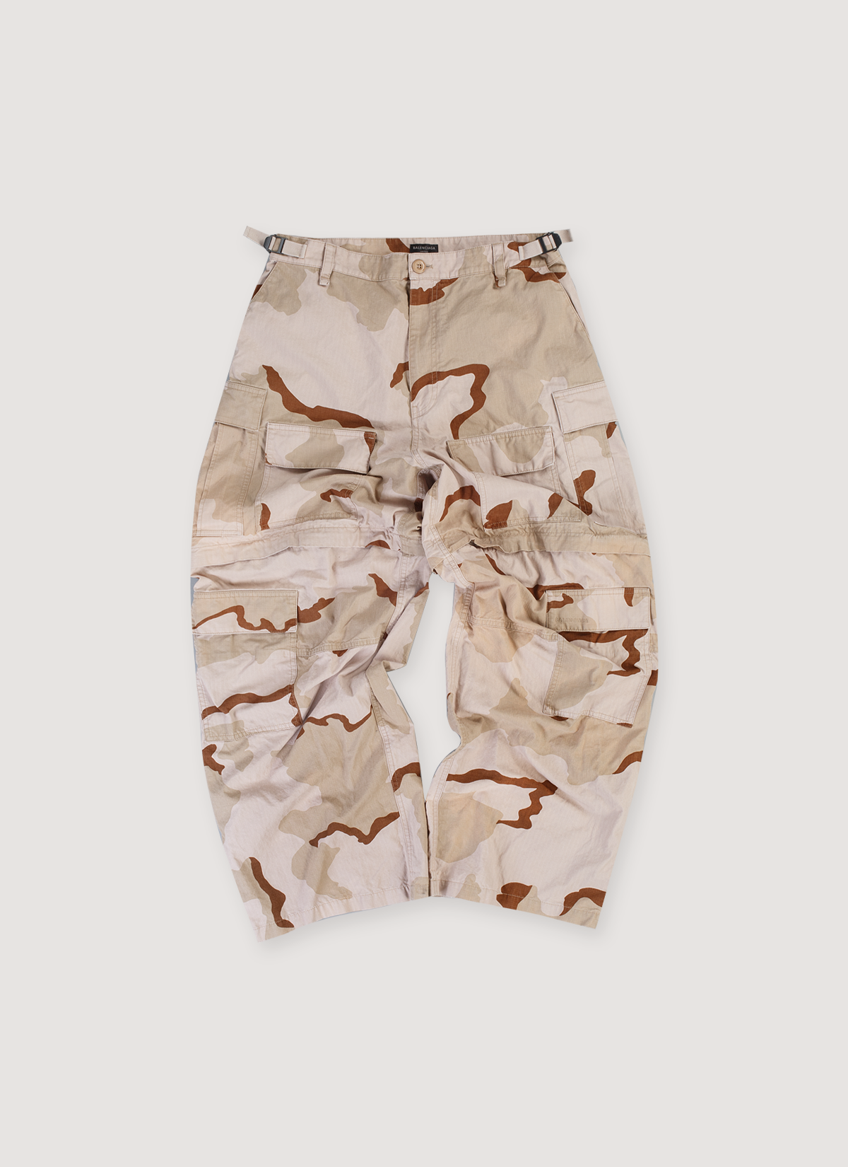 Balenciaga Convertible Cargo Pants Desert Camo (Pre-Owned)