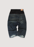 Balenciaga Baggy Cut Up Jeans Indigo Black (Pre-Owned) Balenciaga Baggy Cut Up Jeans Indigo Black (Pre-Owned) - Image 2 | Authenticated at Pieces Los Angeles