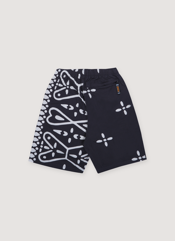 Kapital Humongo Cross Easy Shorts Black alternate view - Shop at Pieces Los Angeles