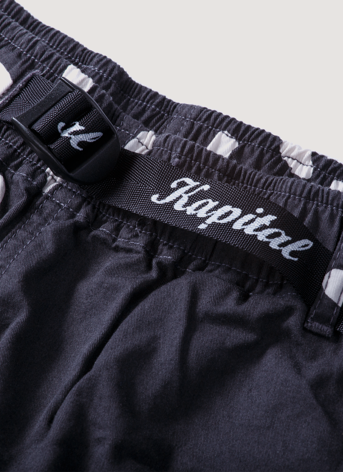 Kapital Humongo Cross Easy Shorts Black Kapital Humongo Cross Easy Shorts Black - Image 3 | Authenticated at Pieces Los Angeles