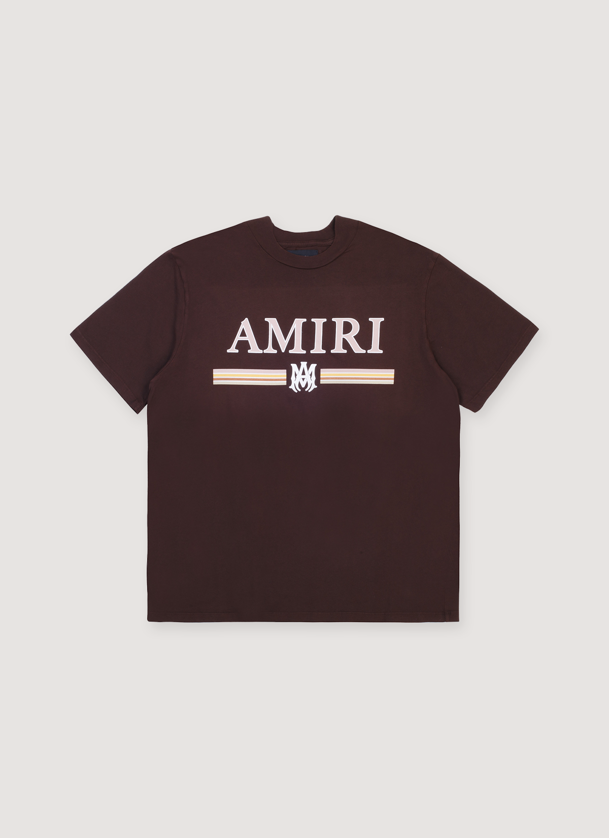 Amiri Bar Tee Brown