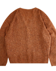 Basketcase Mohair Caridgan Burnt Orange