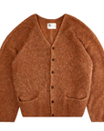 Basketcase Mohair Caridgan Burnt Orange