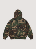 Supreme b.b. Simon Zip Up Sweatshirt Camo Supreme b.b. Simon Zip Up Sweatshirt Camo - Image 2 | Authenticated at Pieces Los Angeles
