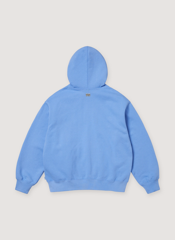 Supreme b.b. Simon Zip Up Sweatshirt Light Blue alternate view - Shop at Pieces Los Angeles