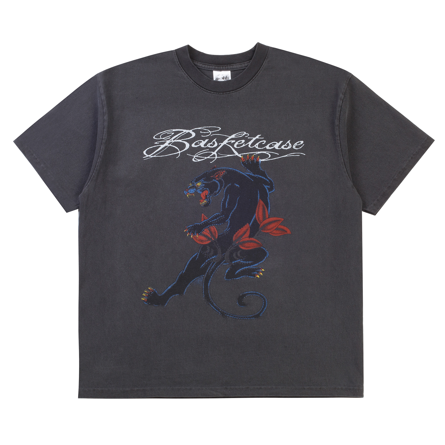 Basketcase Gallery Wildcat Tee Vintage Black
