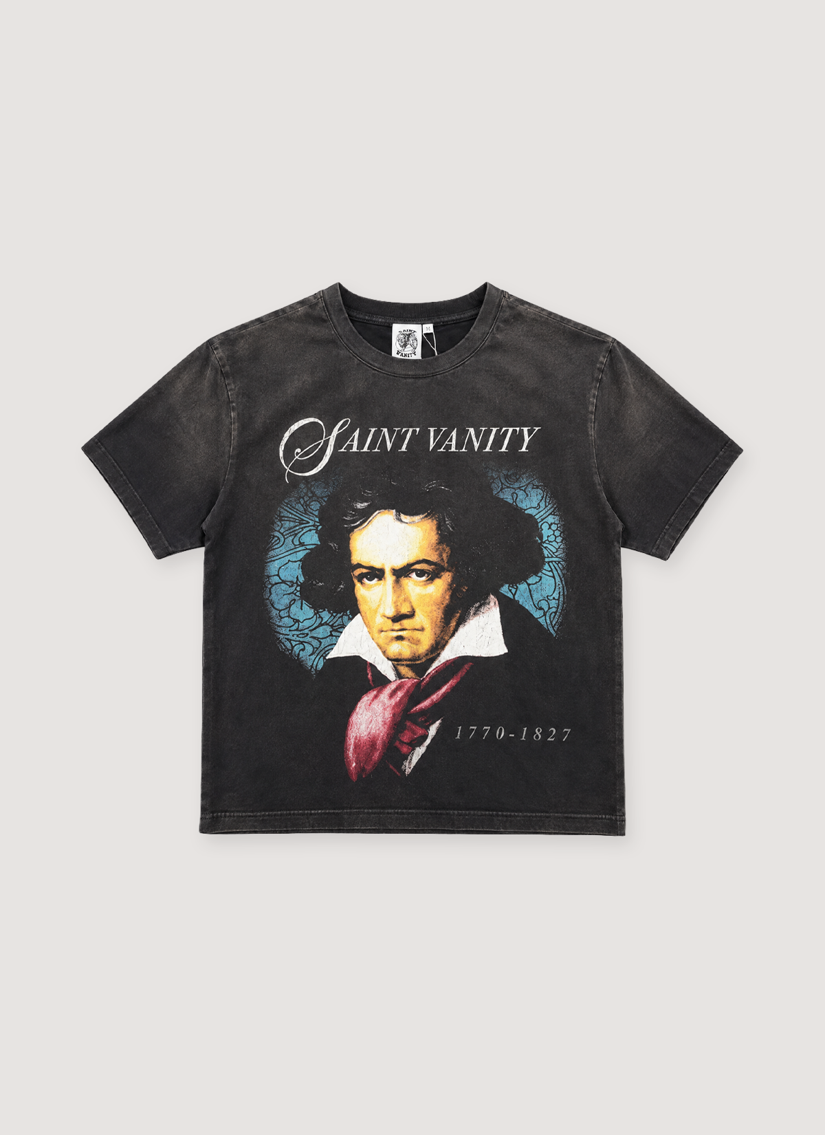 Saint Vanity Beethoven Tee Vintage Black