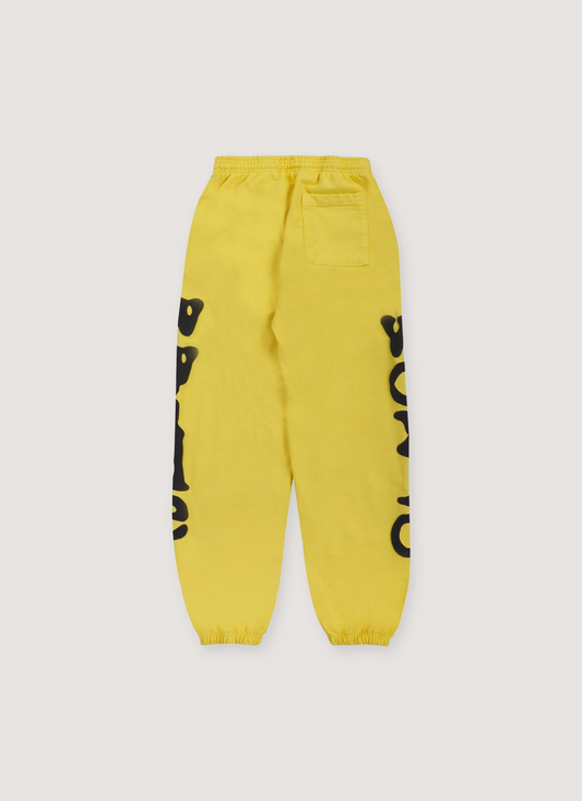 Sp5der Worldwide Beluga Sweatpants Gold
