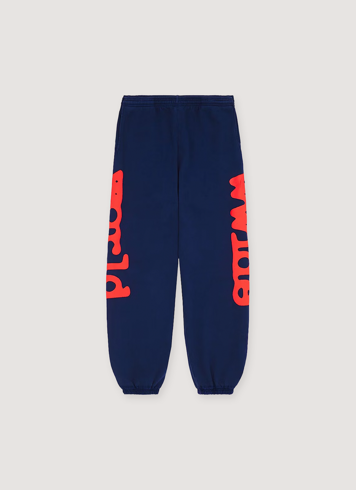 Sp5der Worldwide Beluga Sweatpants Navy Red