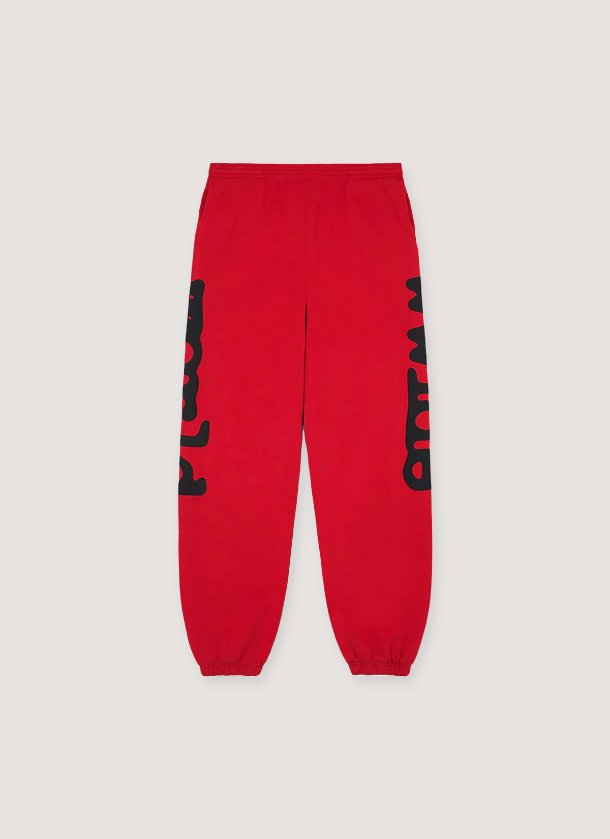Sp5der Worldwide Beluga Sweatpants Red