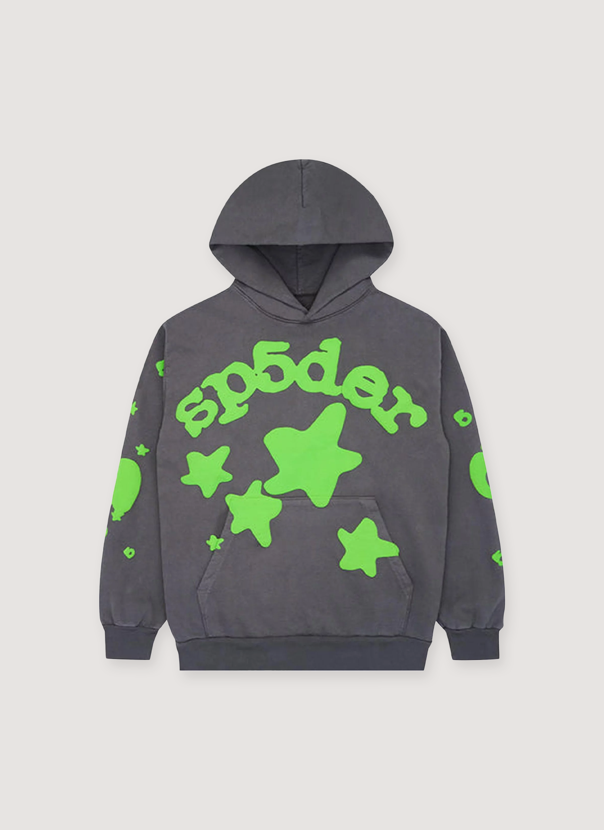 Sp5der Worldwide Beluga Sweatshirt Slate Grey