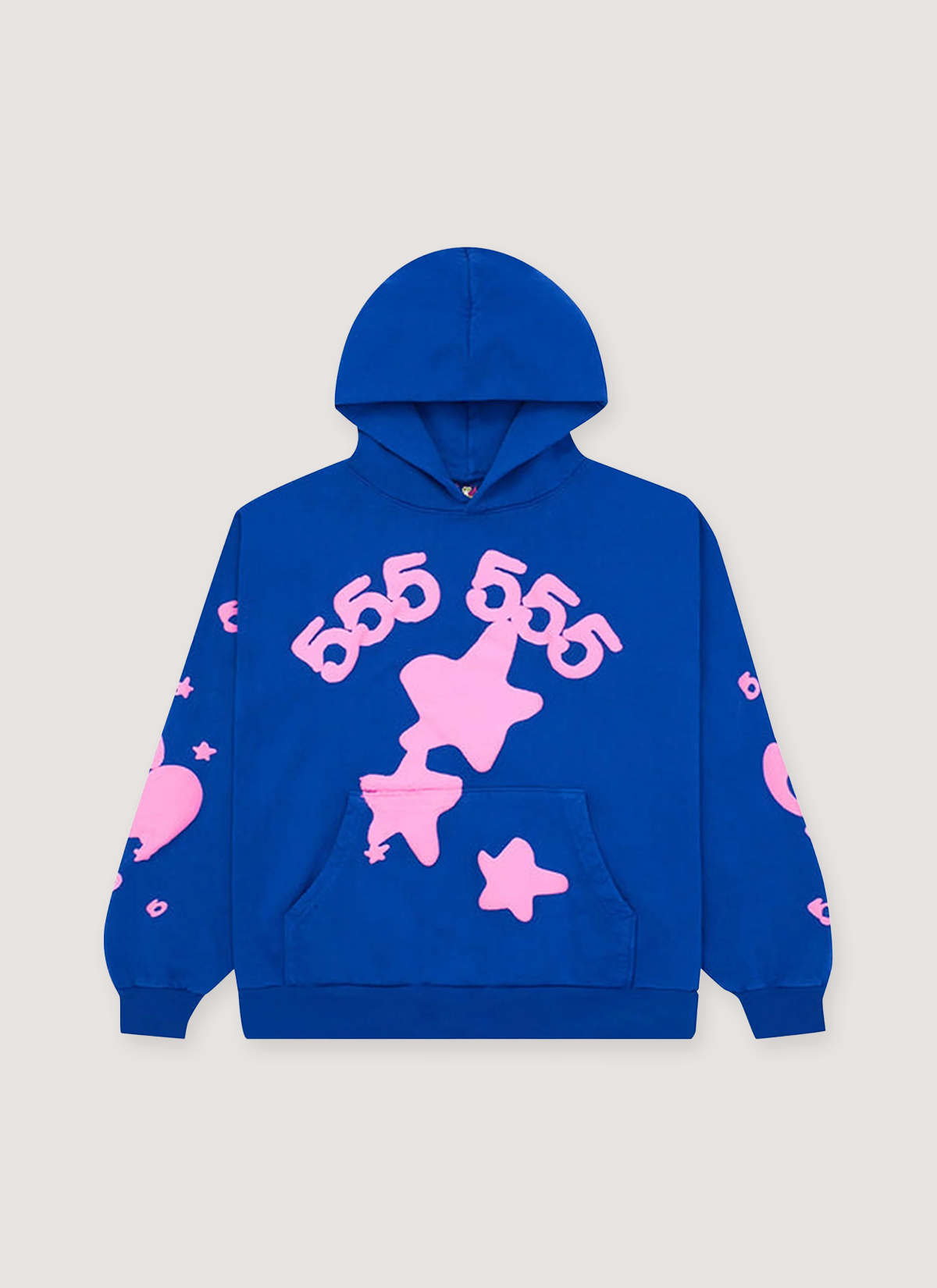 Sp5der Worldwide Beluga Sweatshirt Blue Pink