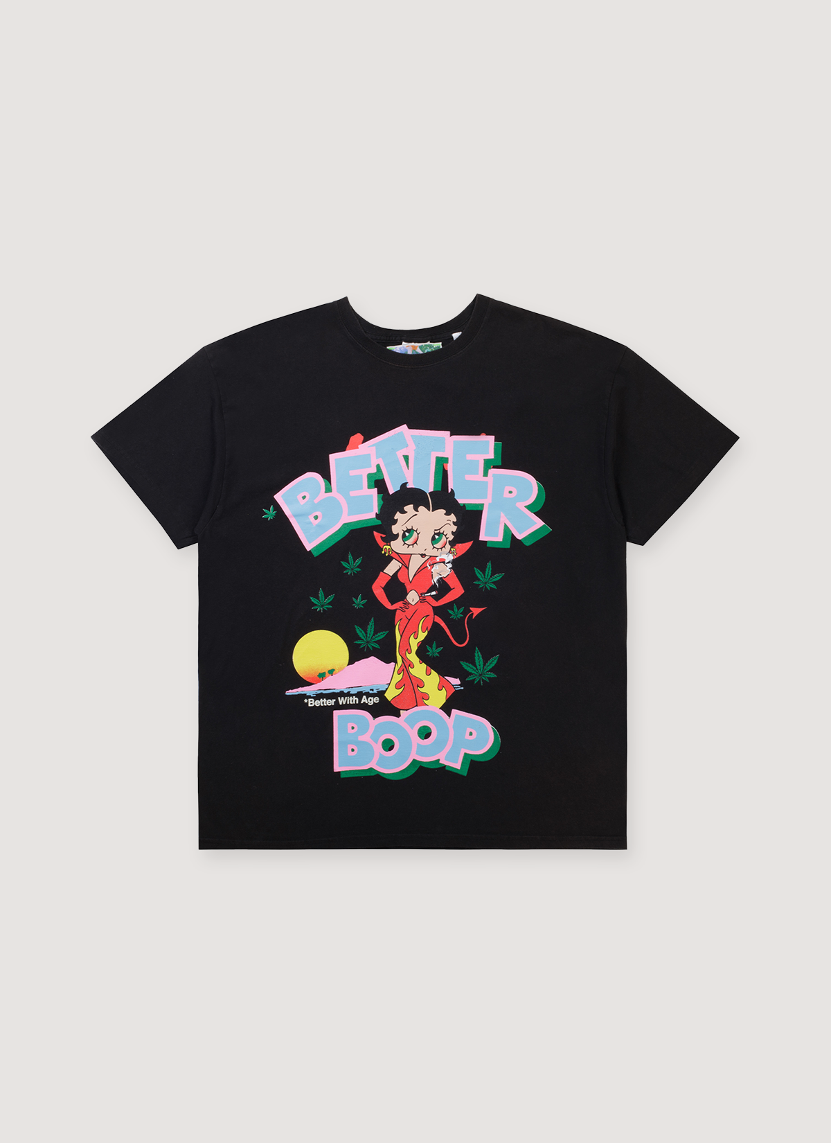 Better With Age Better Boop Tee Black