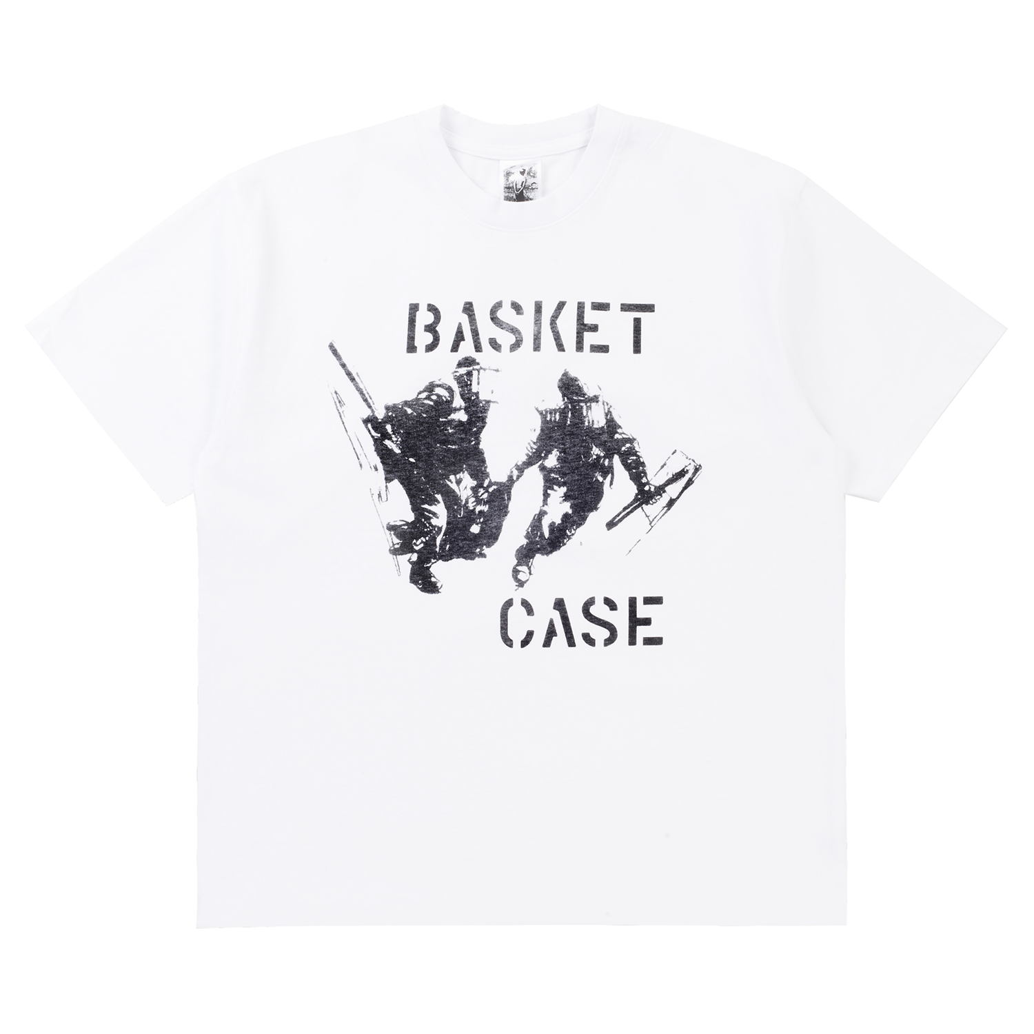 Basketcase Gallery Cause for Alarm Tee White