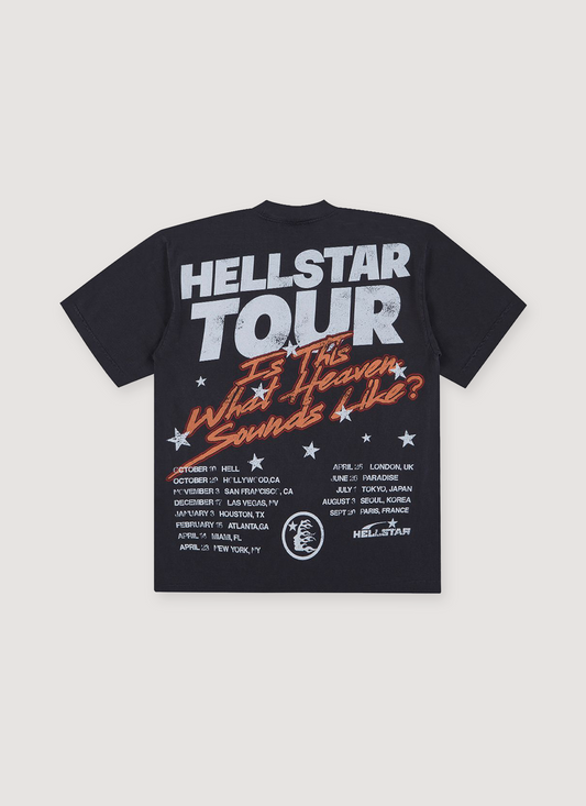 Hellstar Biker Tour Tee Vintage Black