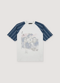 Boredom Kills Pledge Raglan Tee White Boredom Kills Pledge Raglan Tee White - Image 1 | Authenticated at Pieces Los Angeles