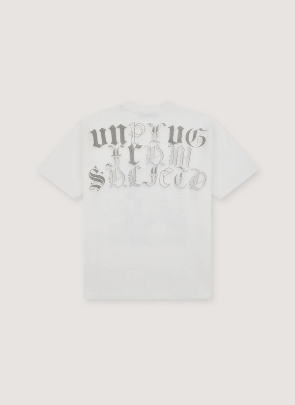 Boredom Kills Washed Up Tee White alternate view - Shop at Pieces Los Angeles