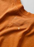 Pieces Burn Out Ribbed Sleeveless Shirt Washed Orange Pieces Burn Out Ribbed Sleeveless Shirt Washed Orange - Image 4 | Authenticated at Pieces Los Angeles