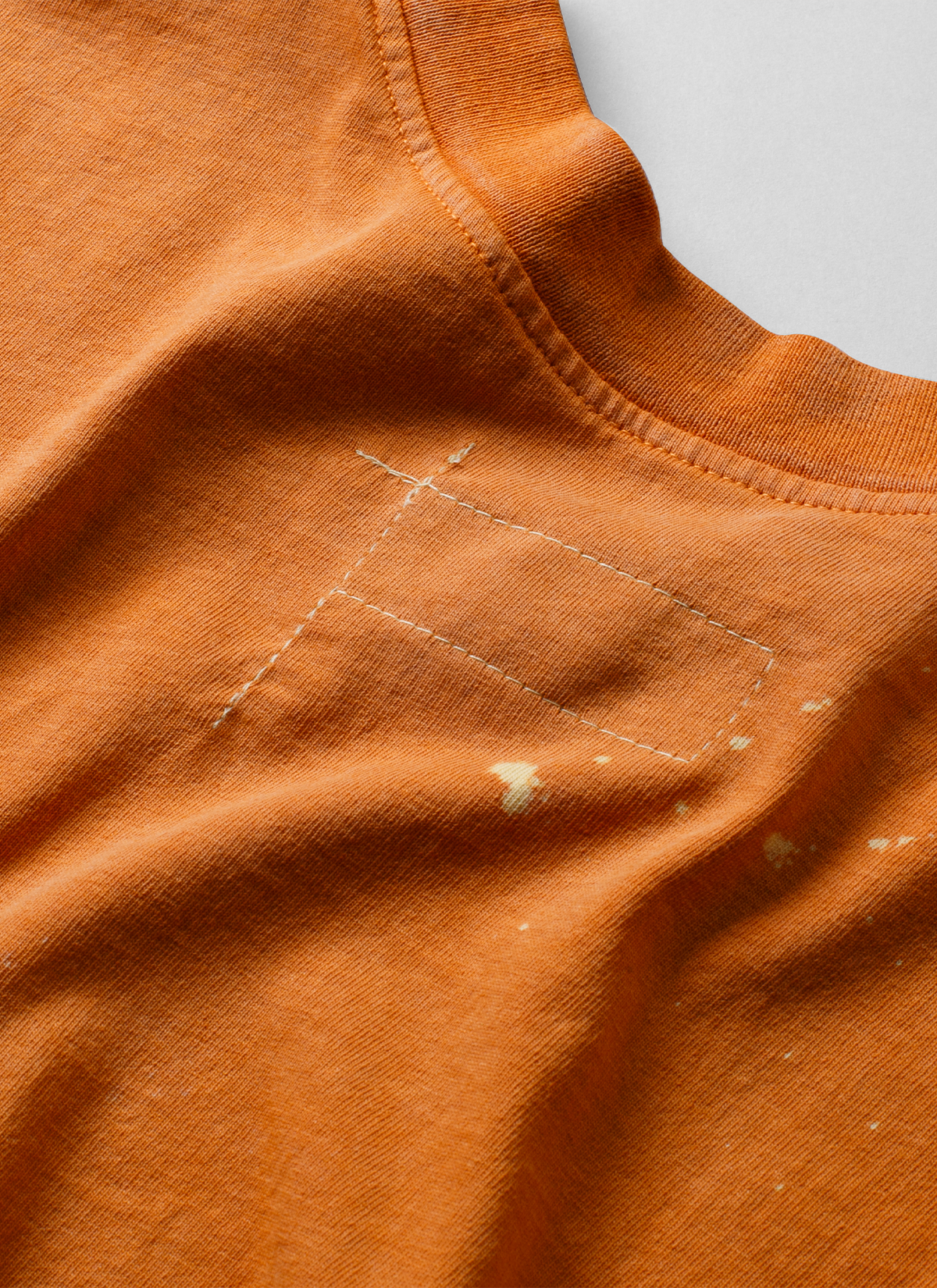 Pieces Burn Out Ribbed Sleeveless Shirt Washed Orange Pieces Burn Out Ribbed Sleeveless Shirt Washed Orange - Image 4 | Authenticated at Pieces Los Angeles