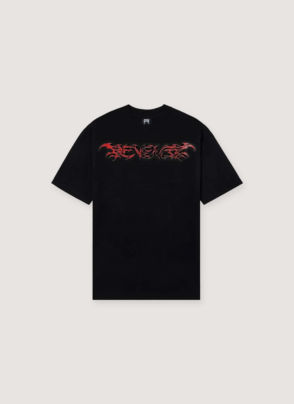 Revenge Spine Tee Black