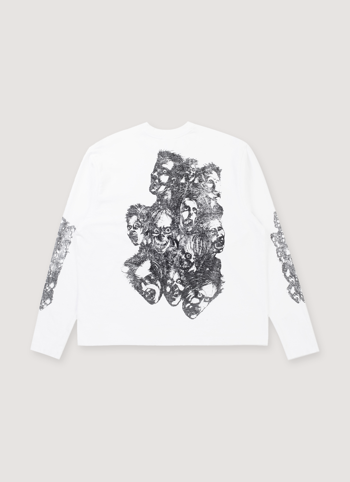 Basketcase Gallery Bogey Longsleeve White – PIECES
