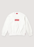 Supreme Washed Box Logo Crewneck Supreme Washed Box Logo Crewneck - Image 2 | Authenticated at Pieces Los Angeles