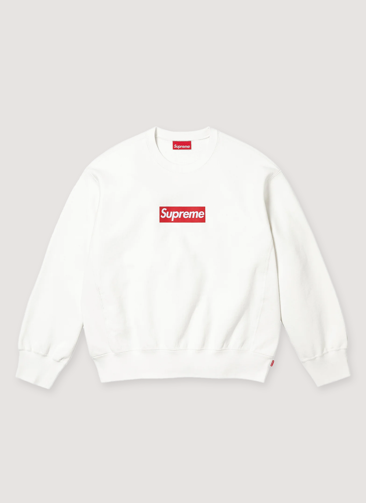 Supreme Washed Box Logo Crewneck Supreme Washed Box Logo Crewneck - Image 2 | Authenticated at Pieces Los Angeles