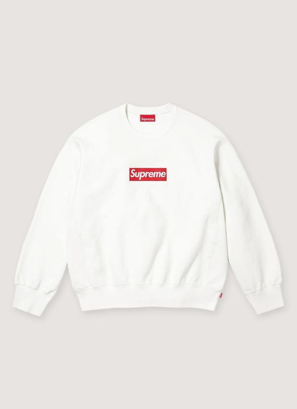 Supreme Washed Box Logo Crewneck alternate view - Shop at Pieces Los Angeles