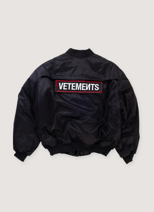 Vetements Police Bomber Black (Pre-Owned)