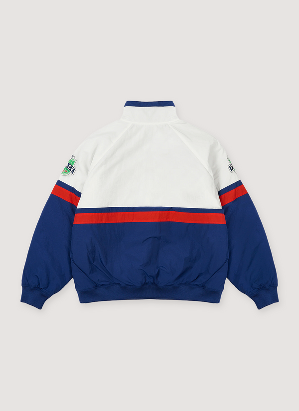 Palace Breakout Half Zip Bomber White Navy alternate view - Shop at Pieces Los Angeles