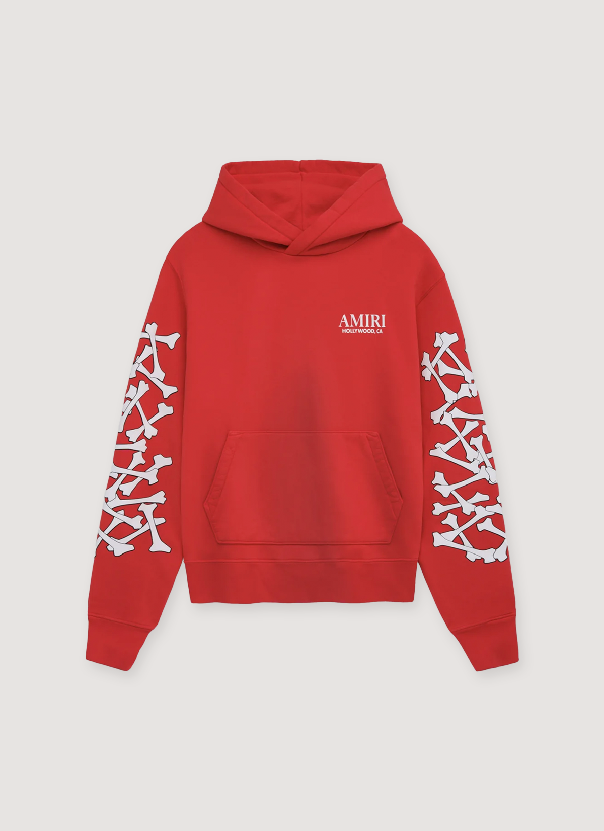 Amiri Stacked Bones Sweatshirt Red